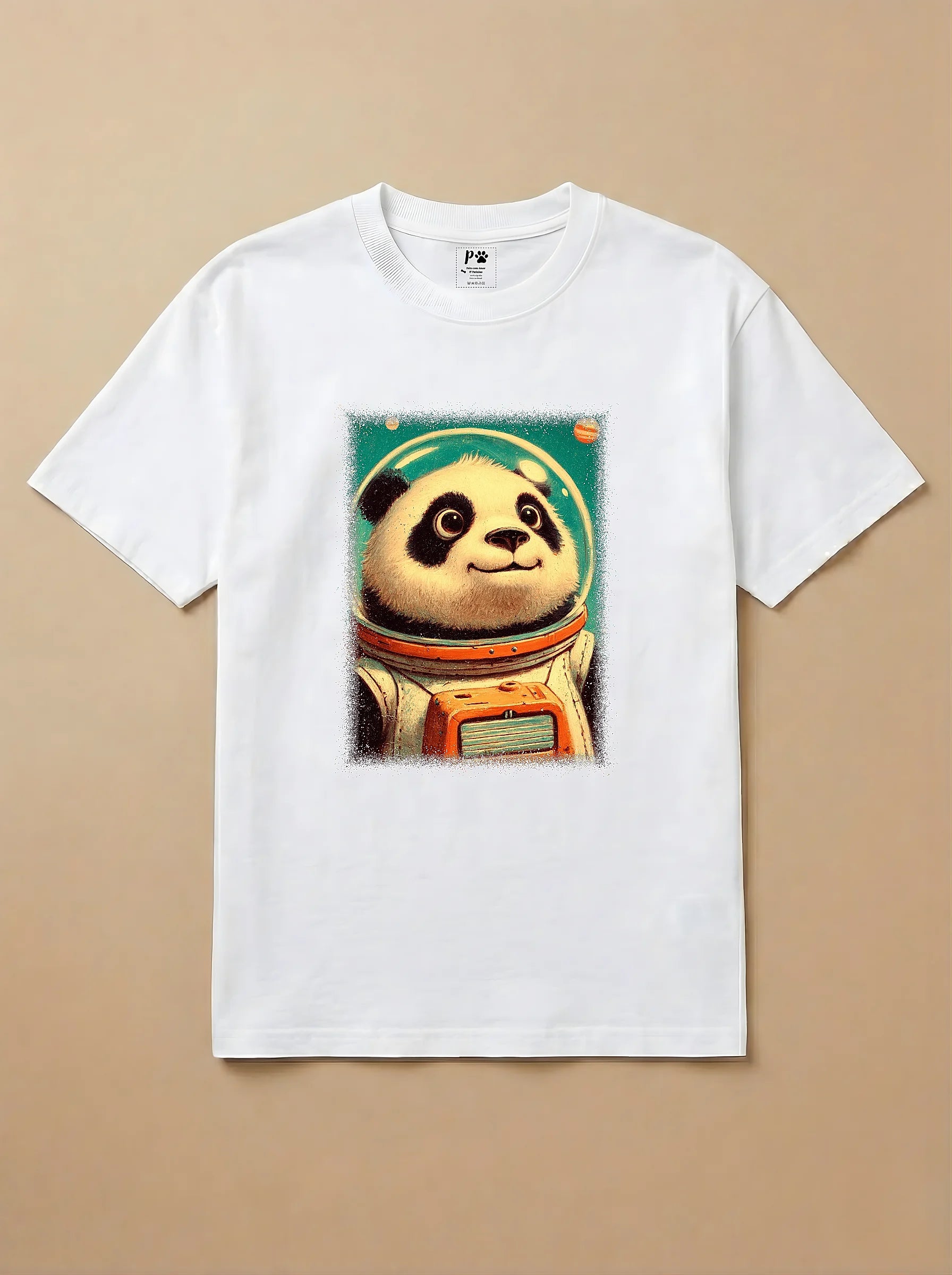 Camisa Astronauta - Panda