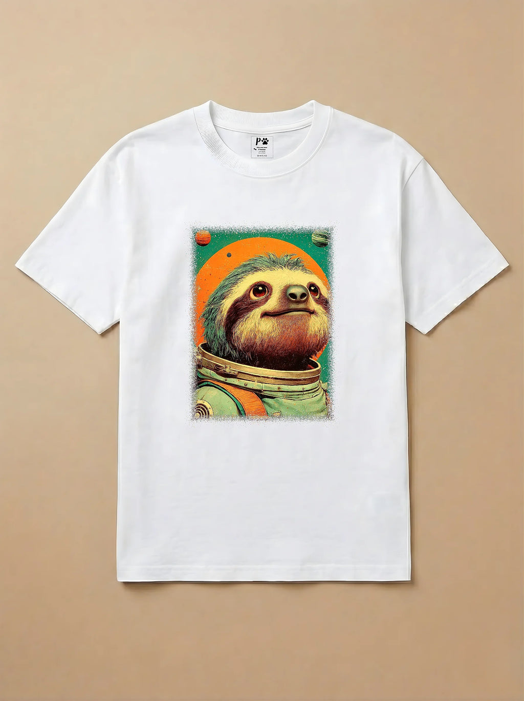 Camisa Astronauta - Preguiça