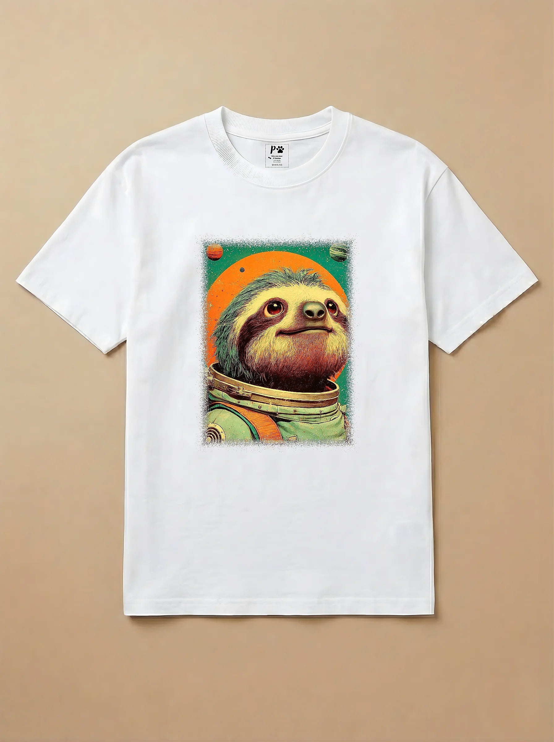 Camisa Astronauta - Preguiça