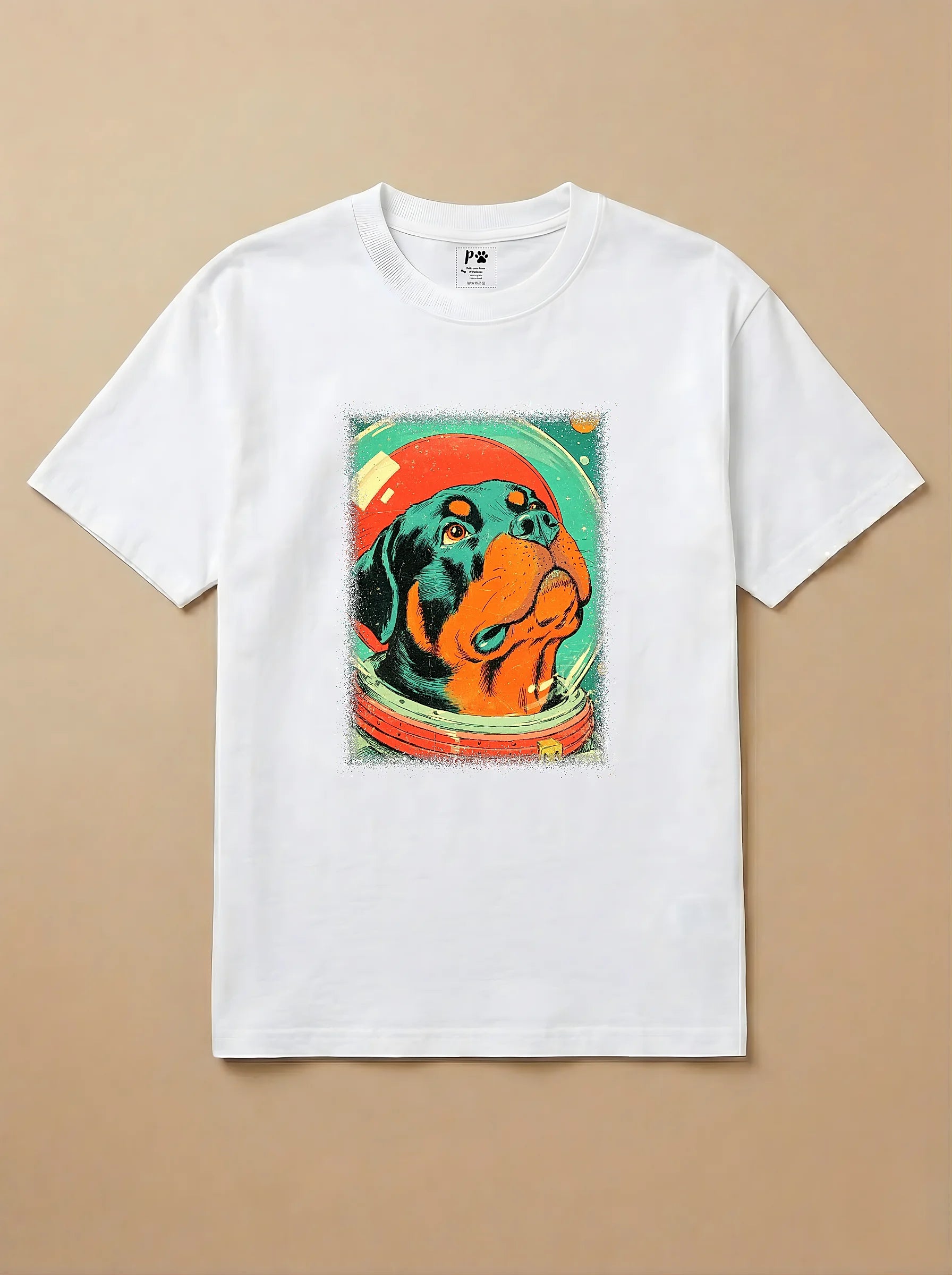 Camisa Astronauta - Rottweiler