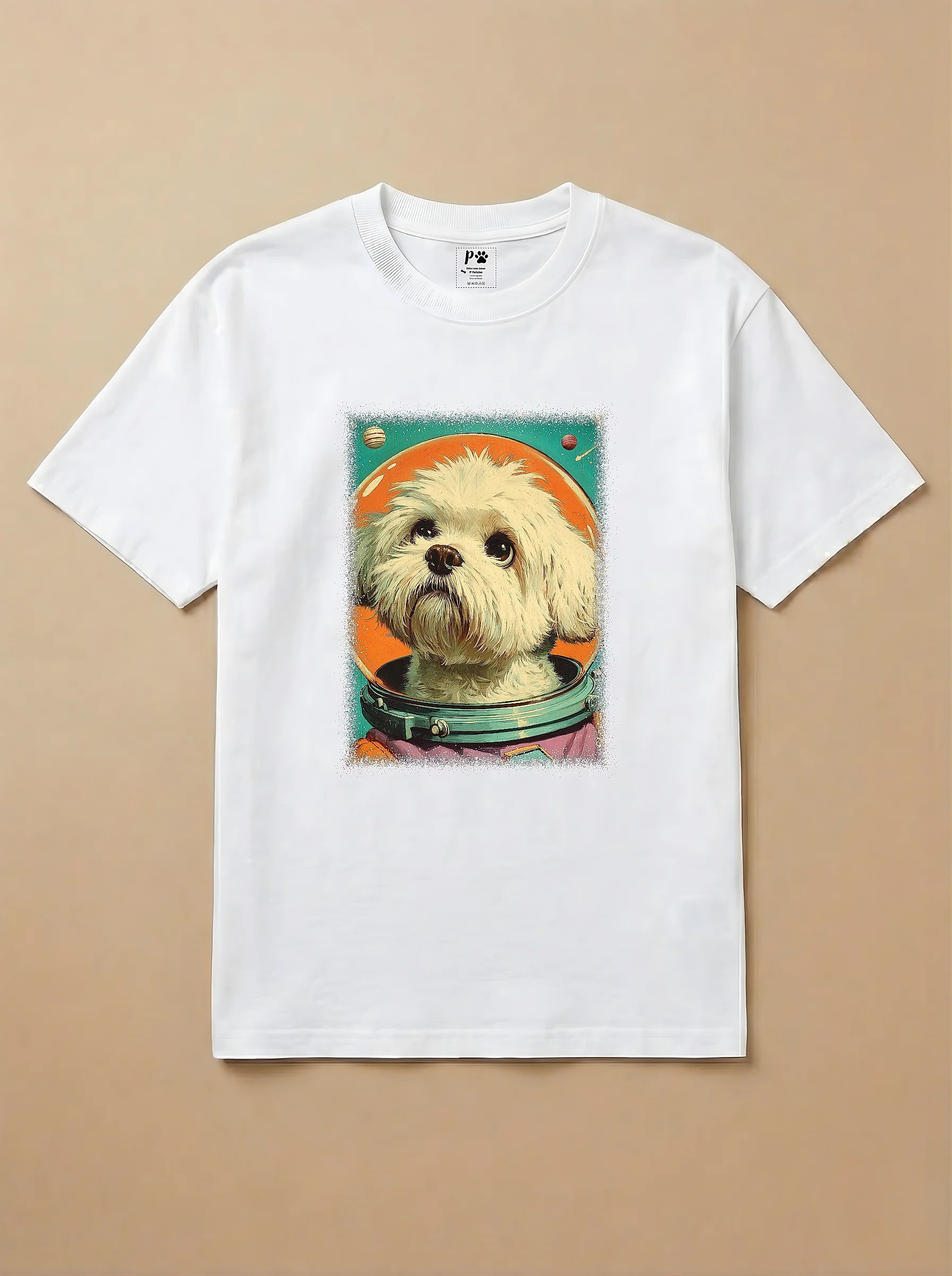 Camisa Astronauta - Shih Tzu