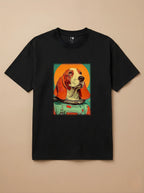 Camisa Astronauta - Basset Hound