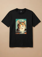 Camisa Astronauta - Gato de Bengala