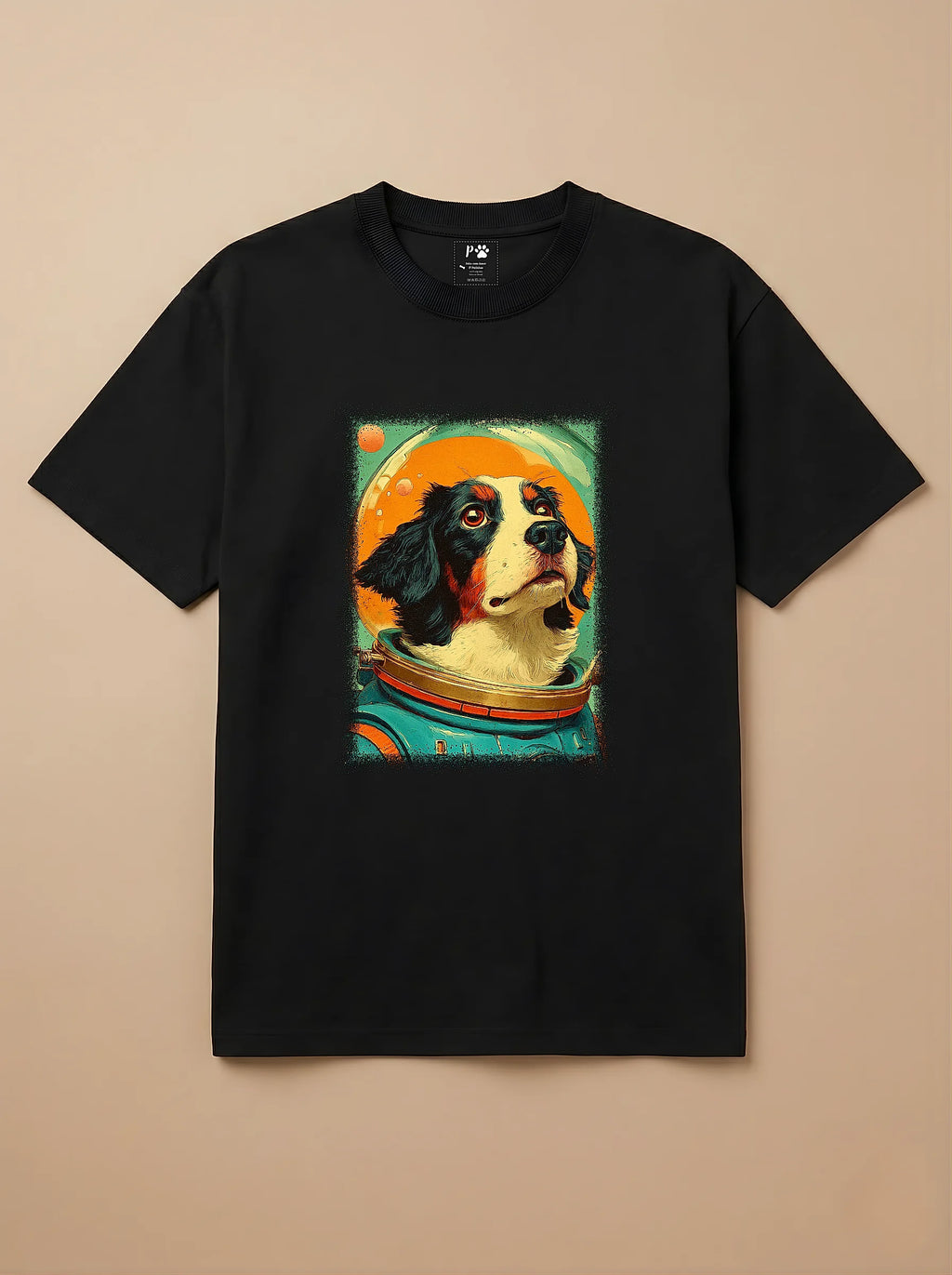 Camisa Astronauta - Border Collie