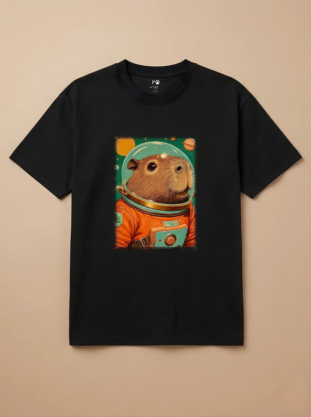 Camisa Astronauta - Capivara