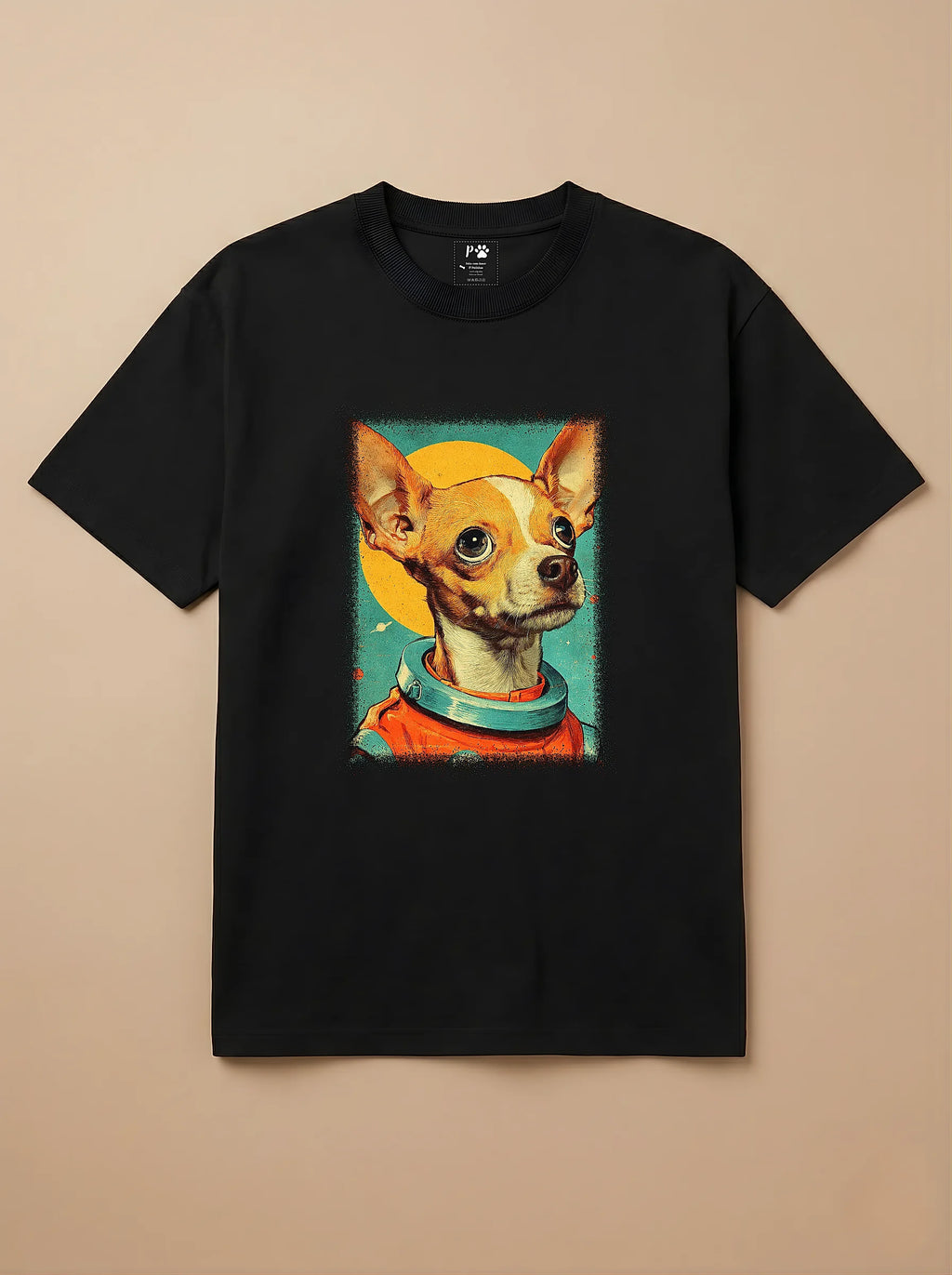 Camisa Astronauta - Chihuahua