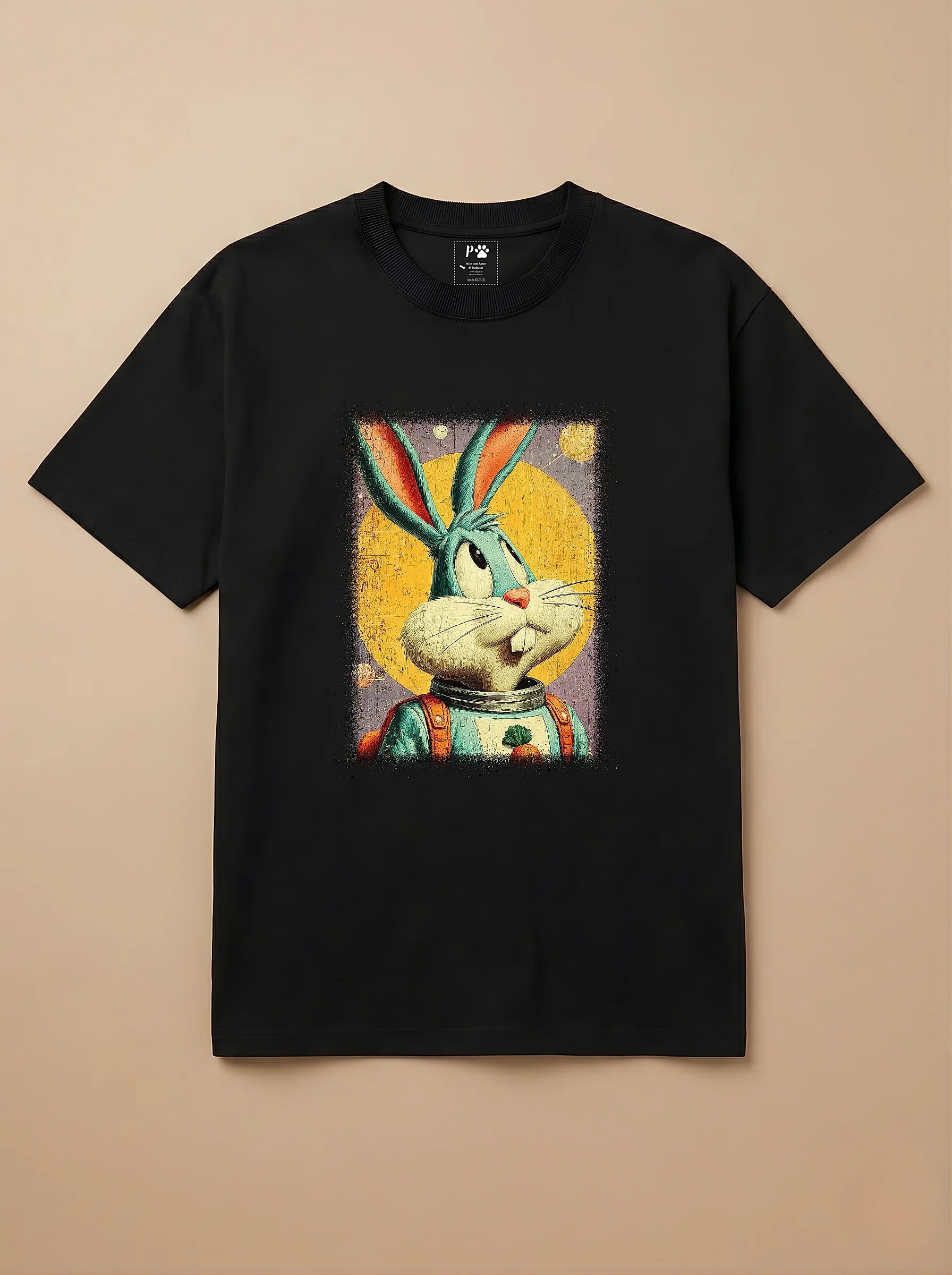 Camisa Astronauta - Coelho