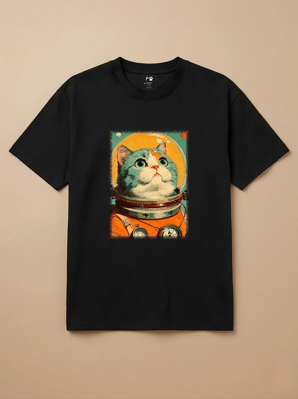 Camisa Astronauta - Gato Escocês