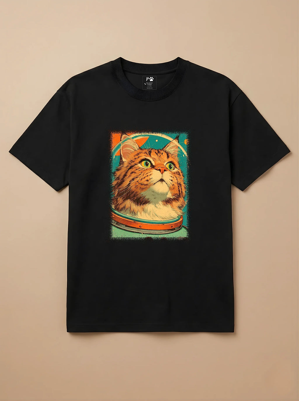Camisa Astronauta - Gato Maine Coon