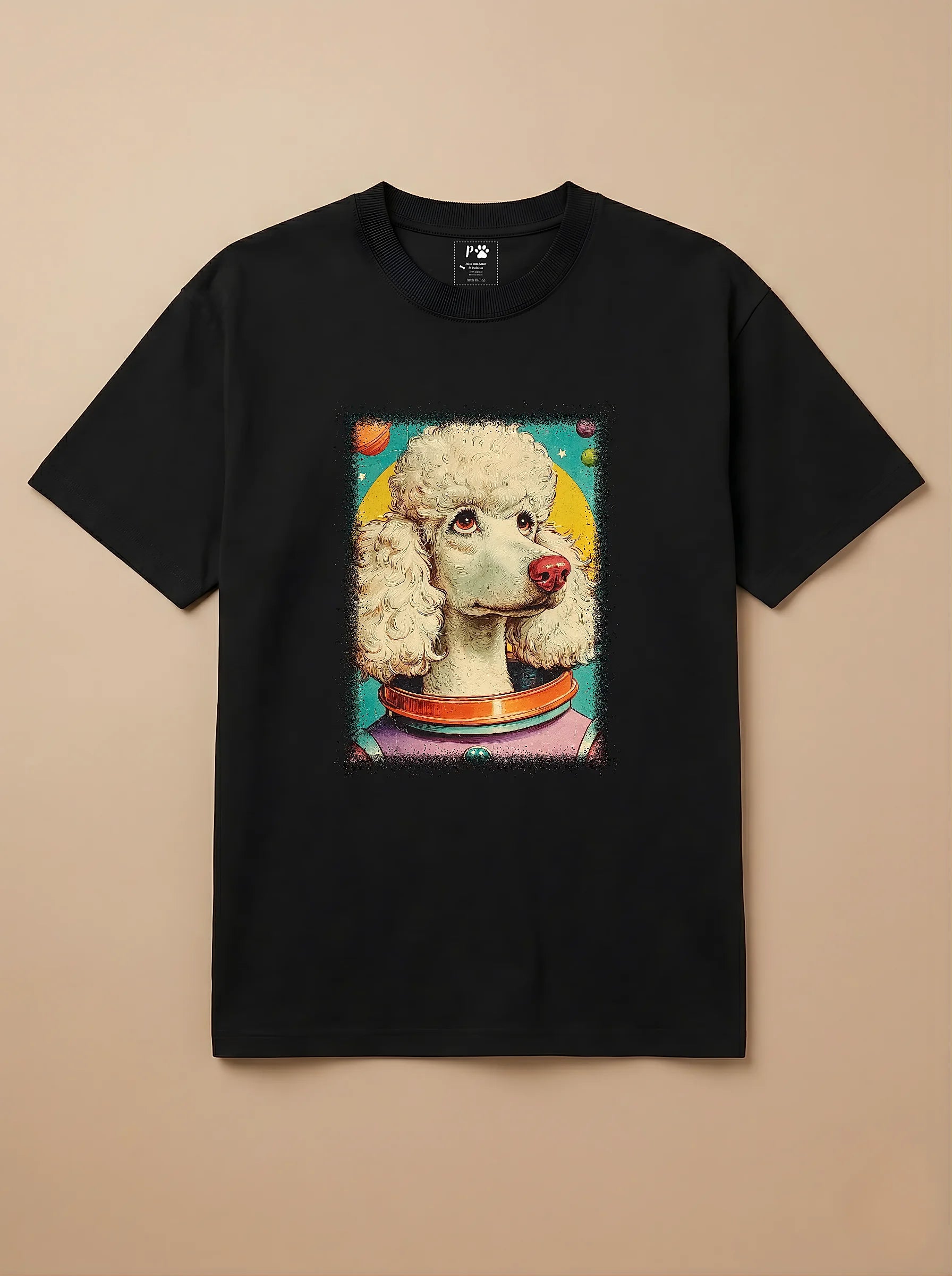Camisa Astronauta - Poodle