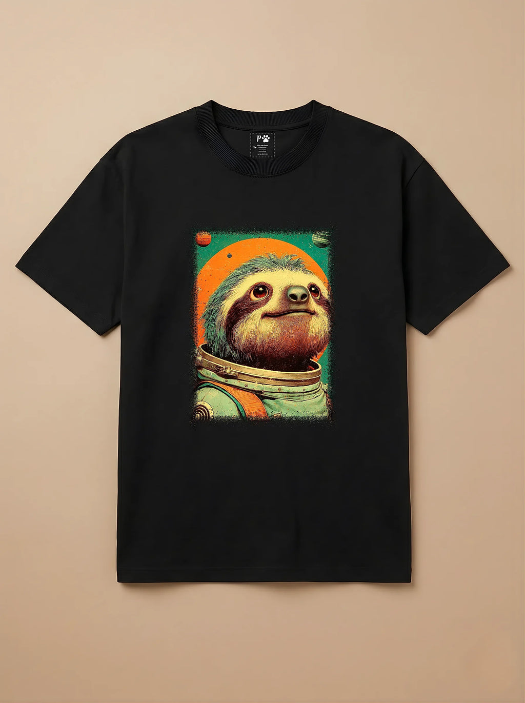 Camisa Astronauta - Preguiça