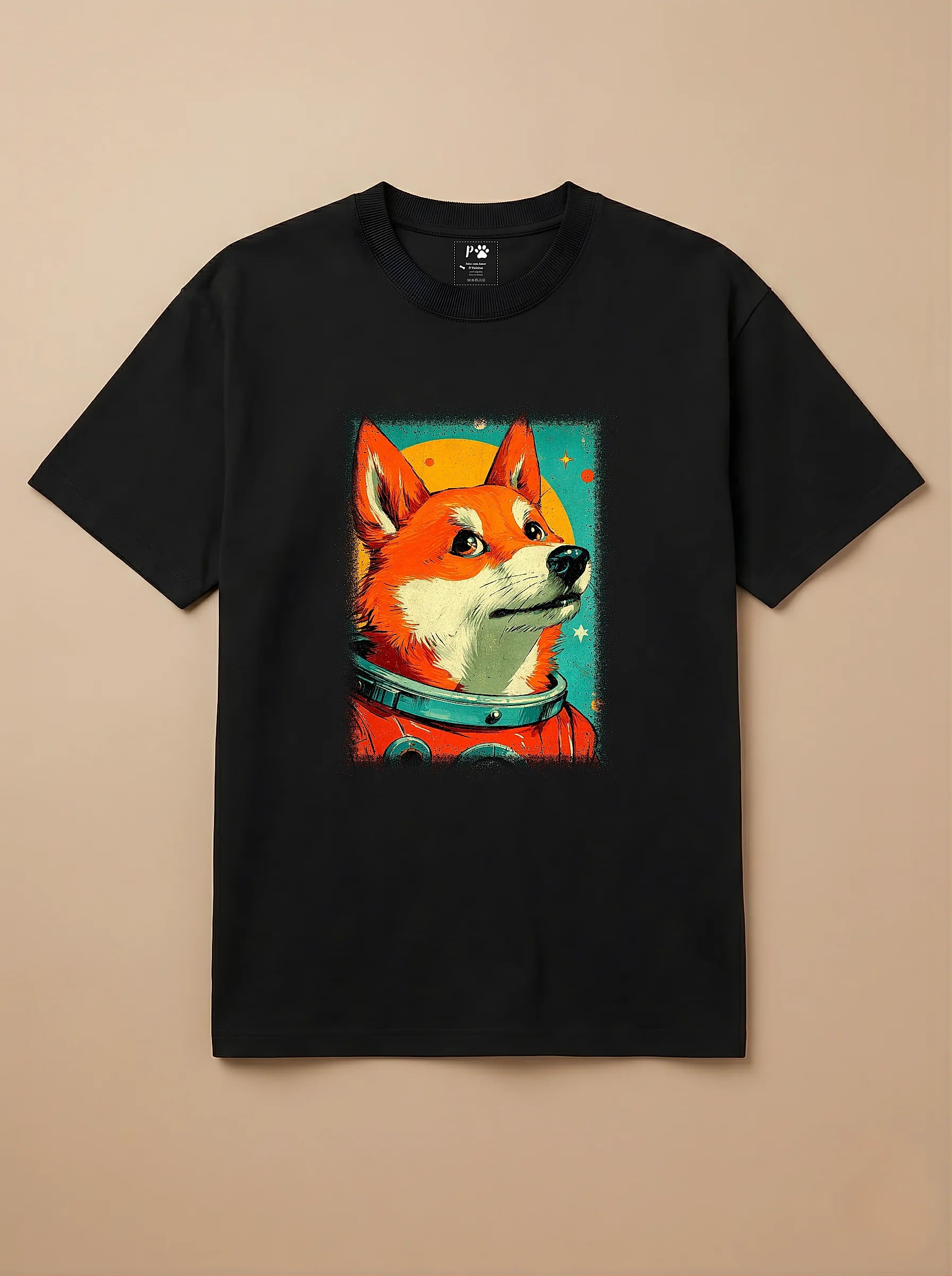 Camisa Astronauta - Shiba Inu