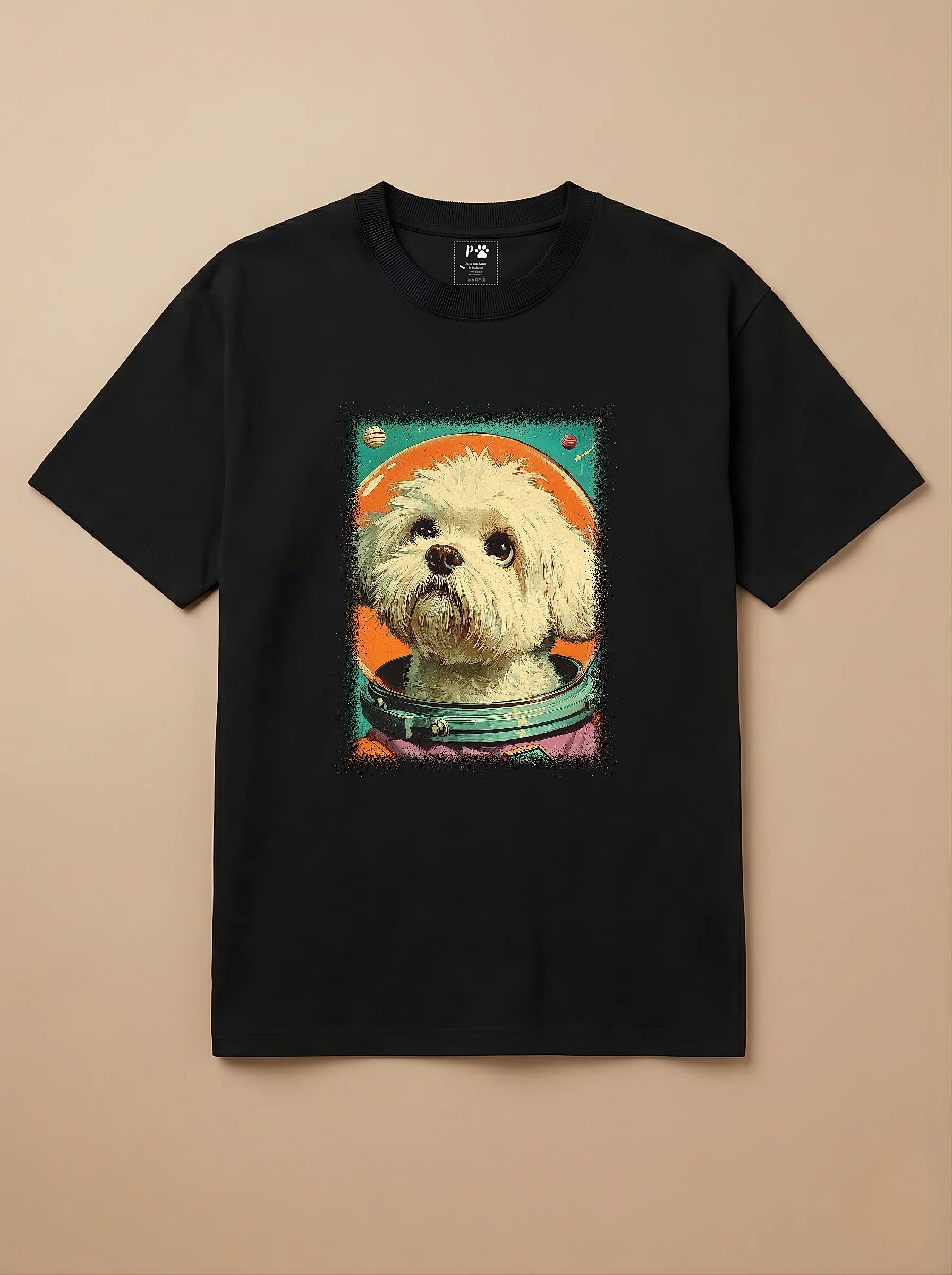 Camisa Astronauta - Shih Tzu