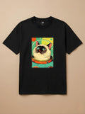 Camisa Astronauta - Gato Siamês