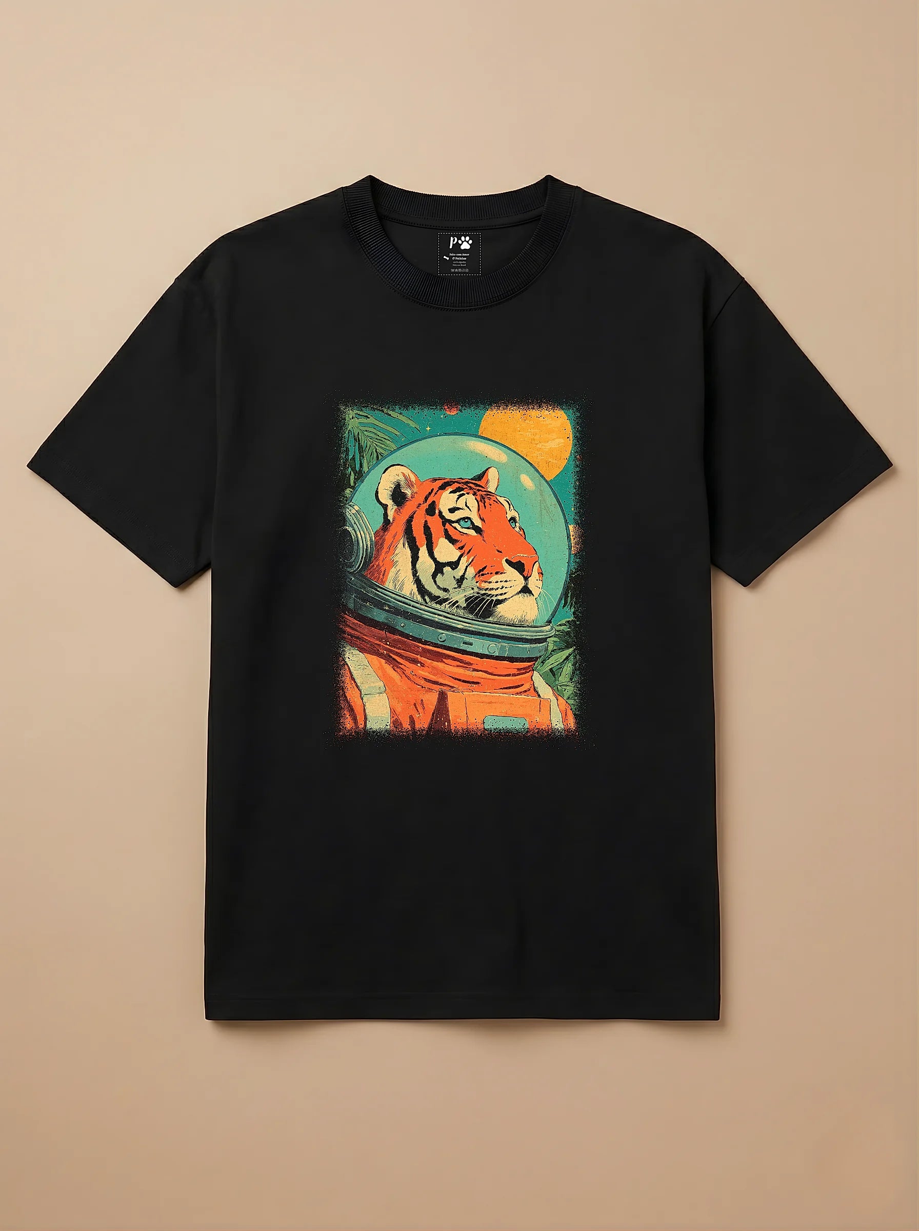 Camisa Astronauta - Tigre