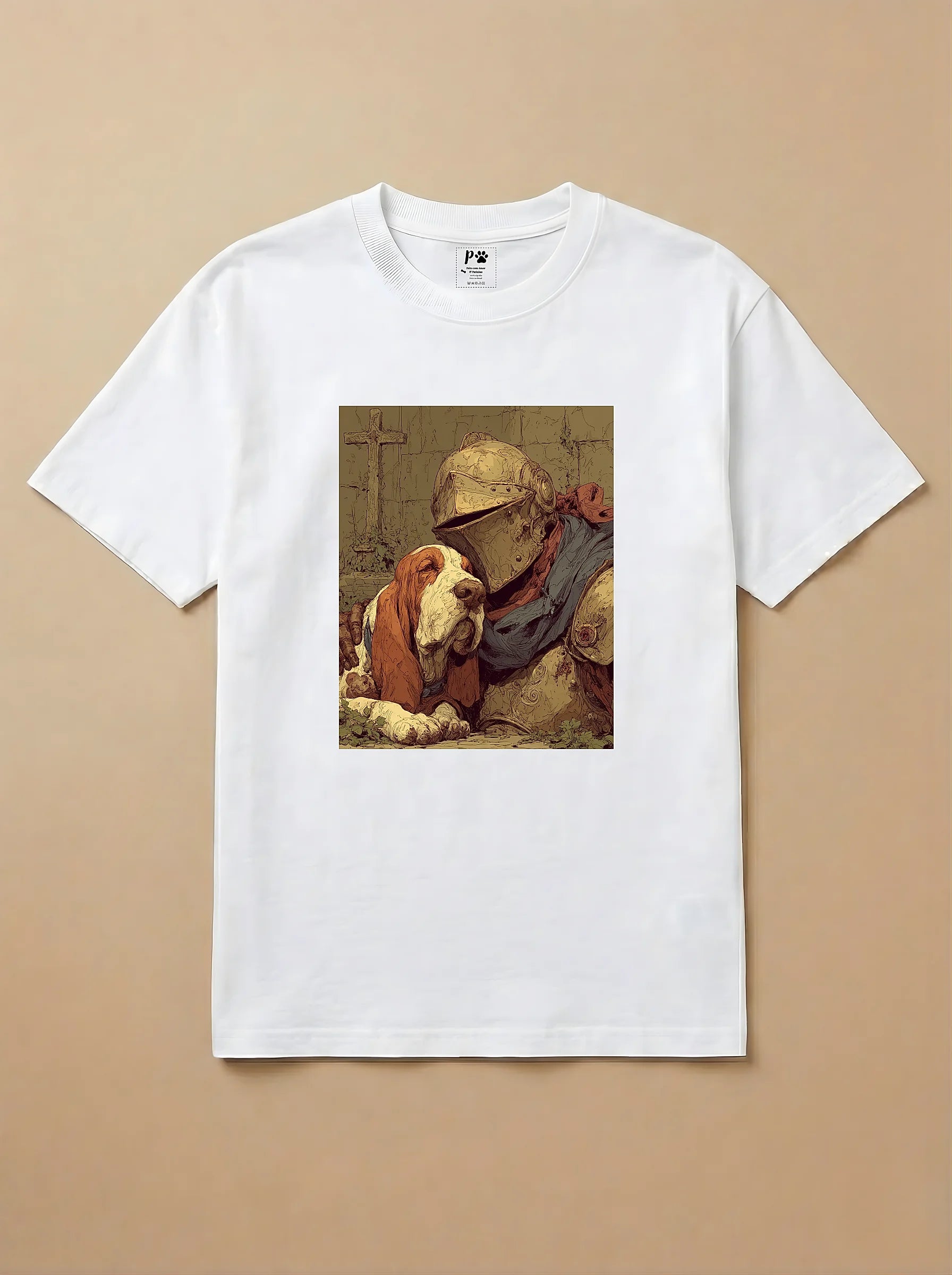 Camisa Cavaleiros - Basset Hound
