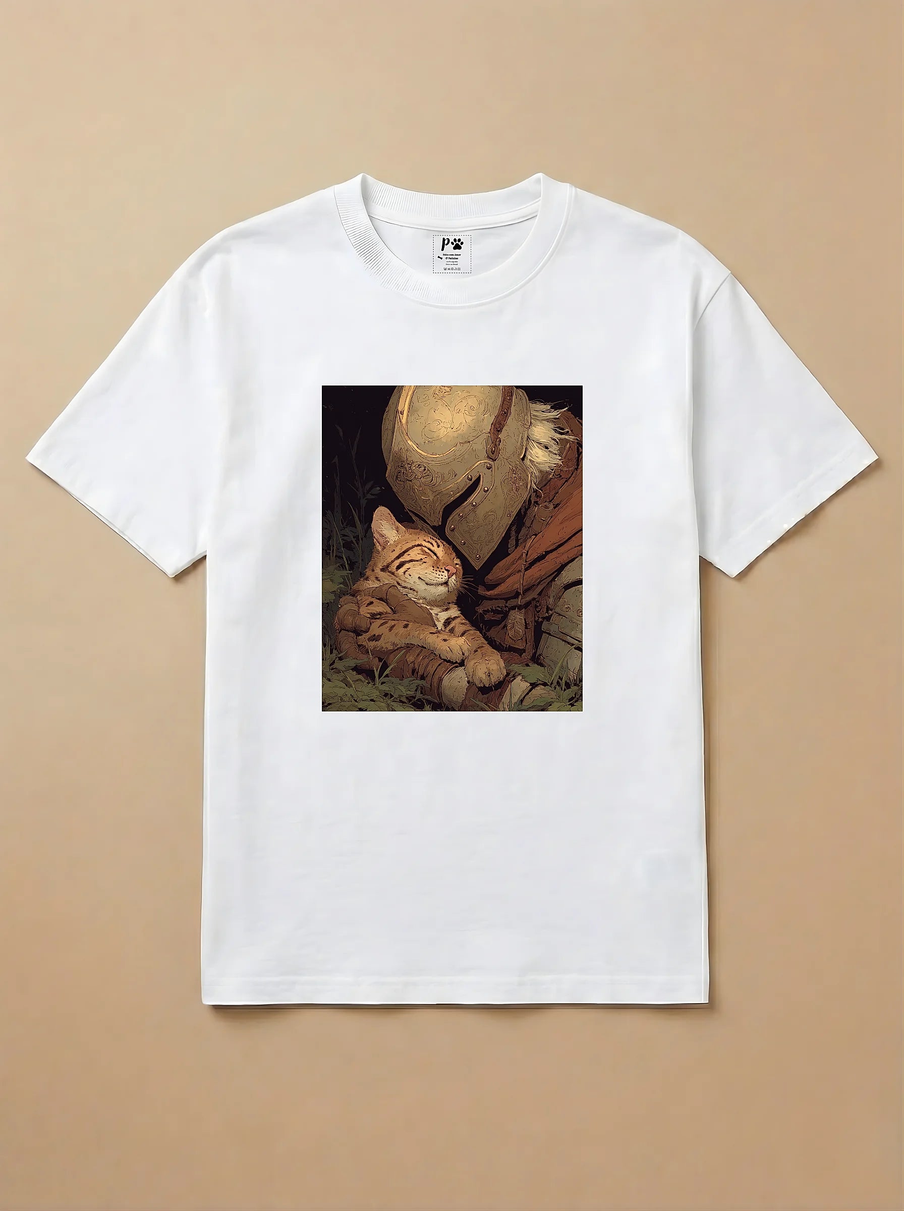 Camisa Cavaleiros - Gato de Bengala