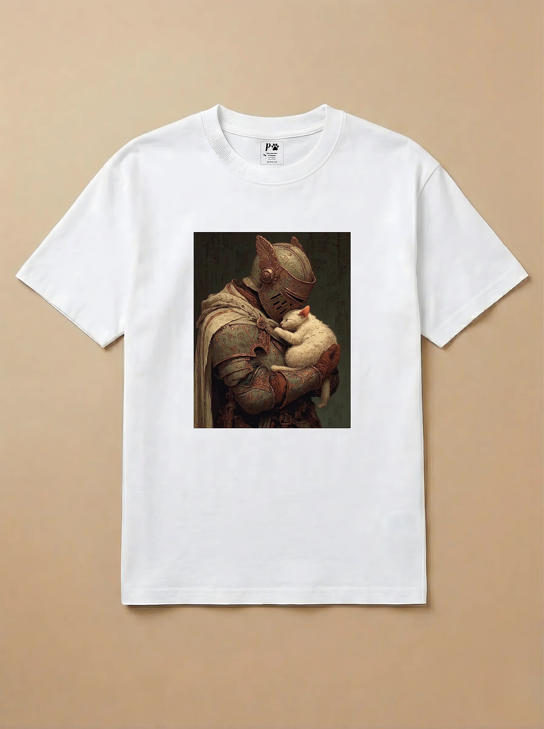 Camisa Cavaleiros - Gato Branco