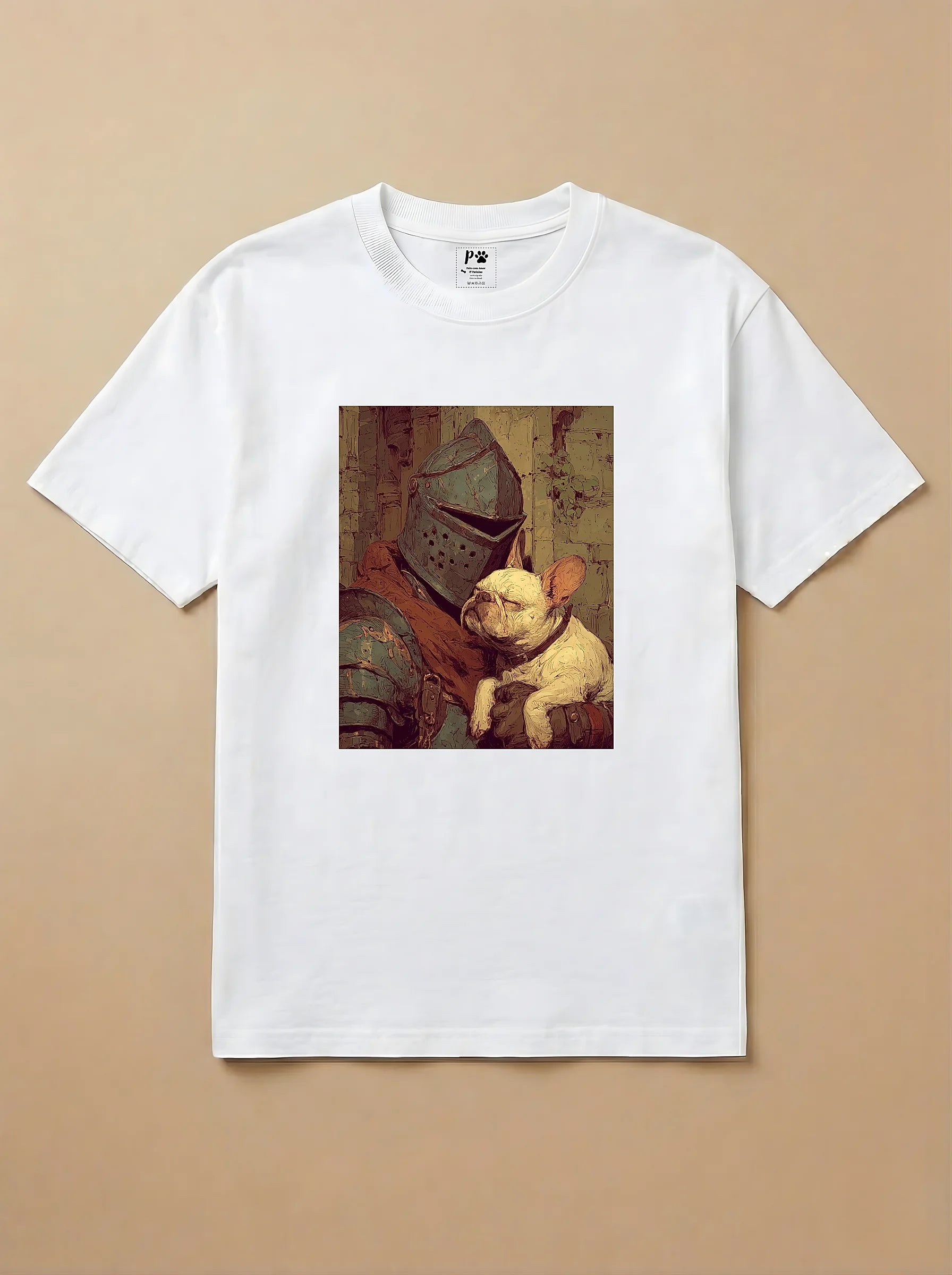 Camisa Cavaleiros - Bulldog Francês