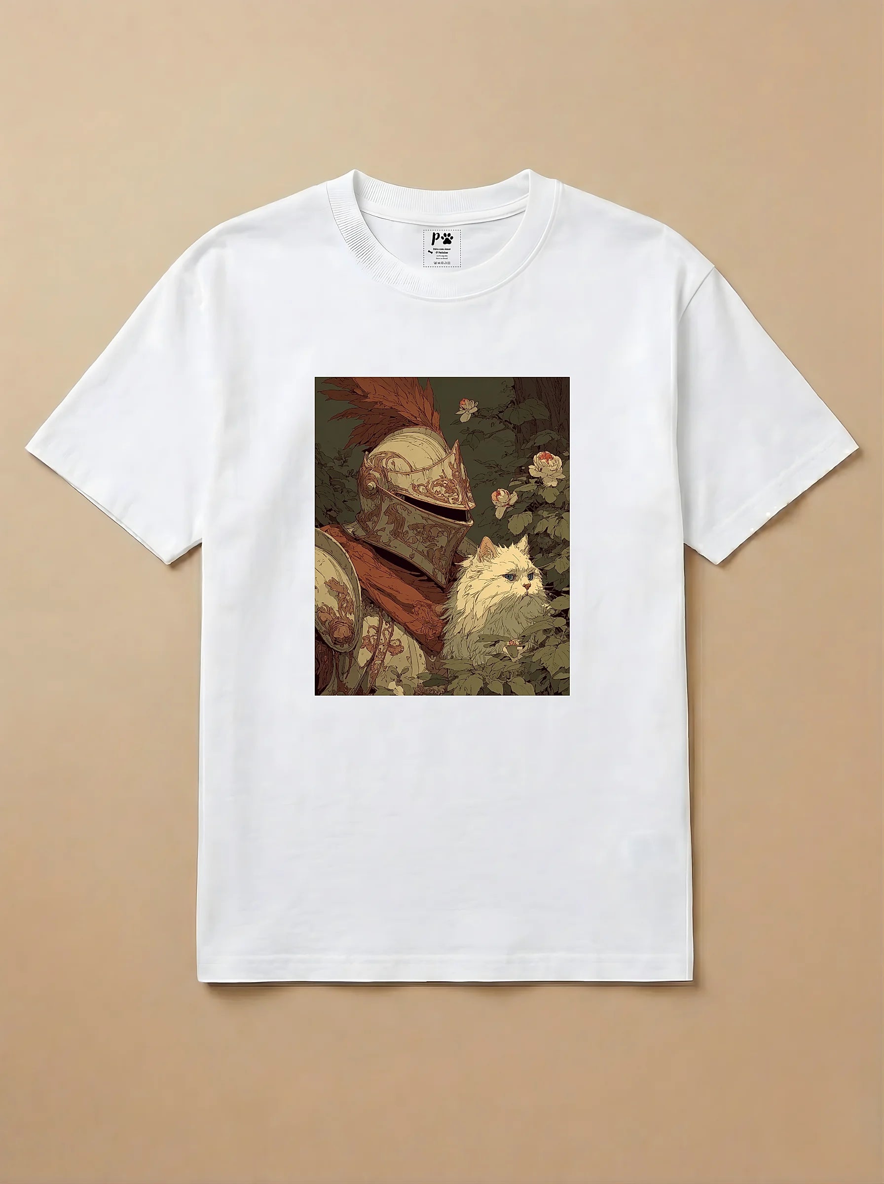 Camisa Cavaleiros - Gato Persa