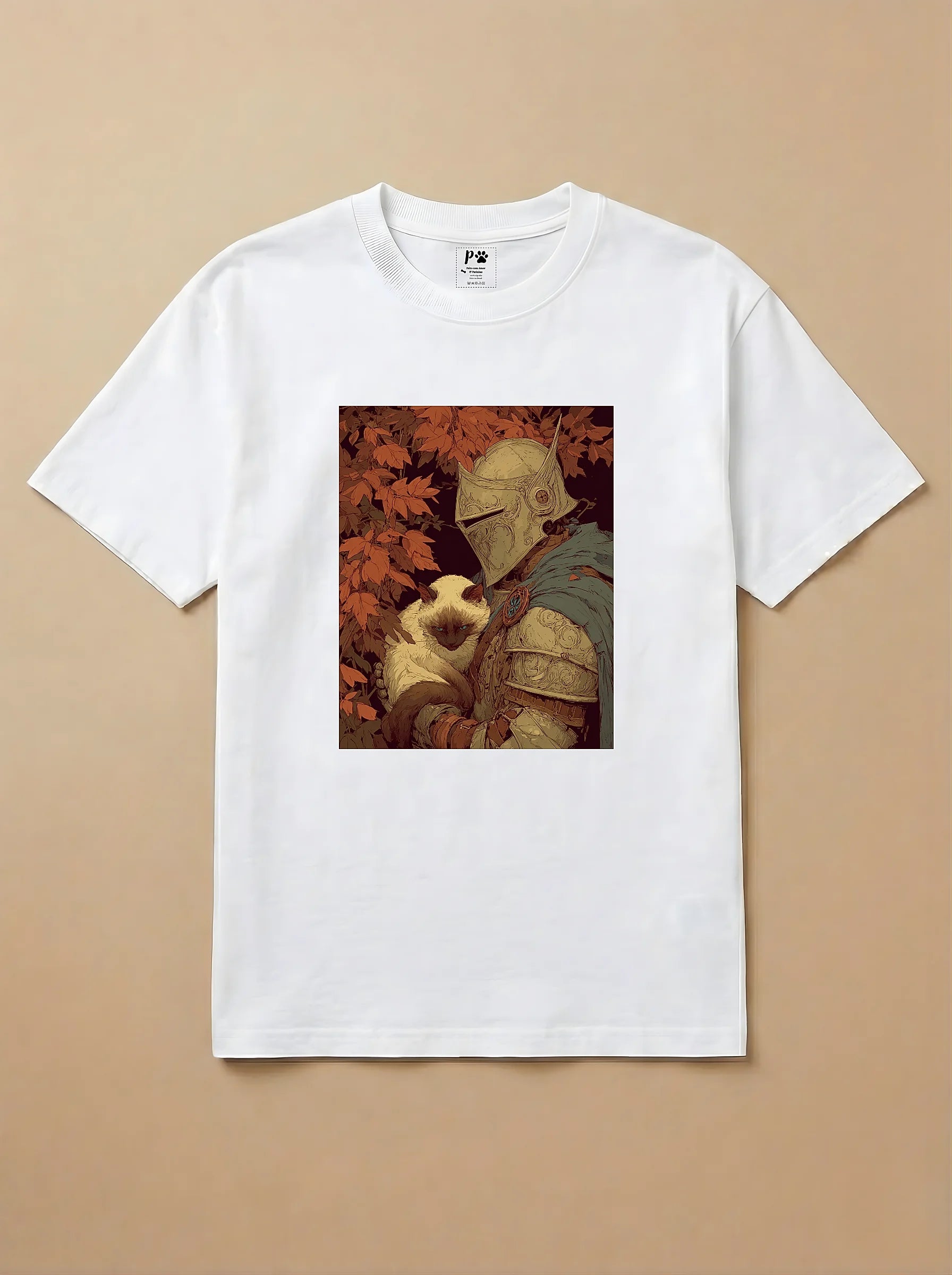 Camisa Cavaleiros - Gato Siamês