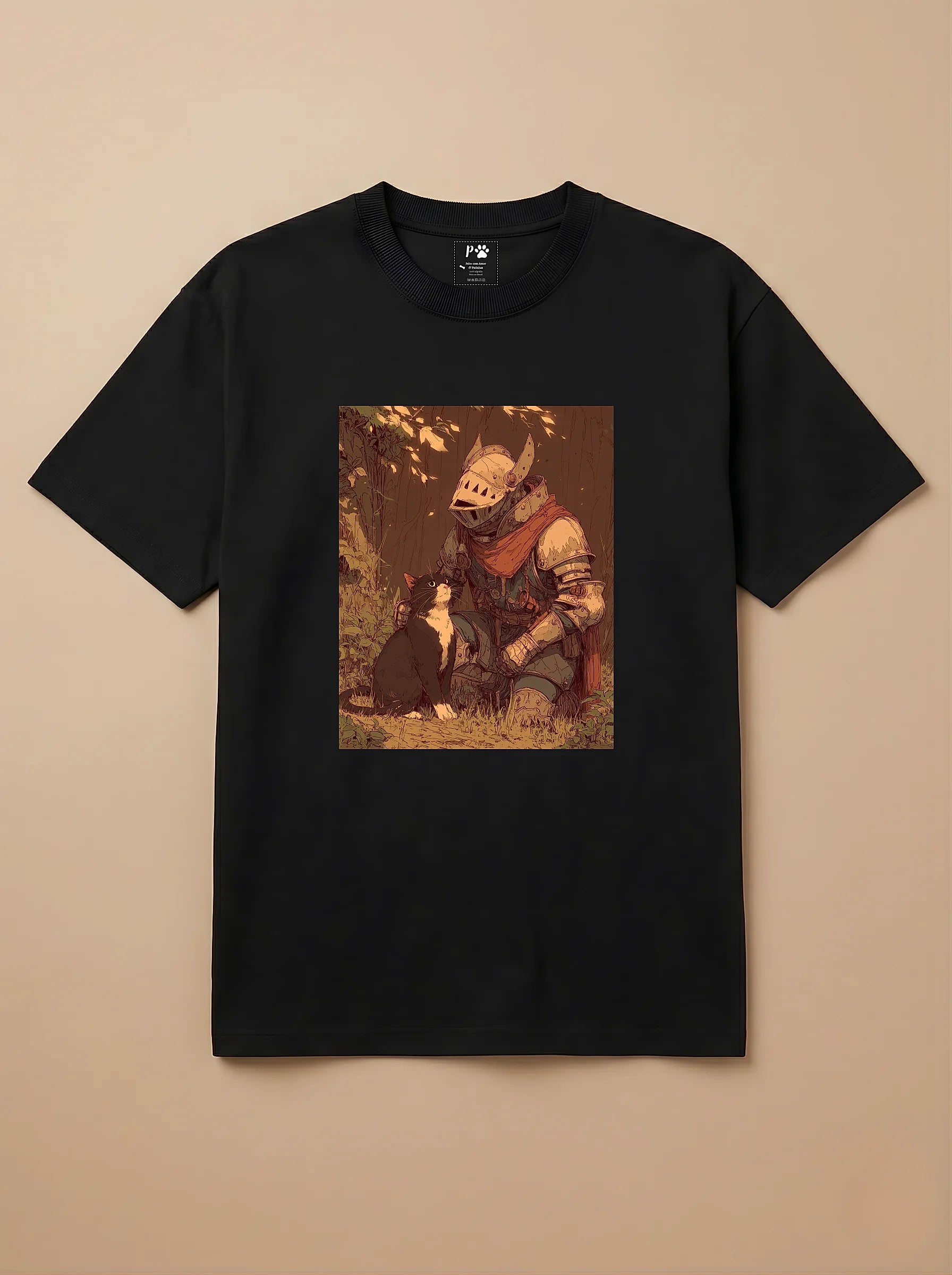 Camisa Cavaleiros - Gato Frajola