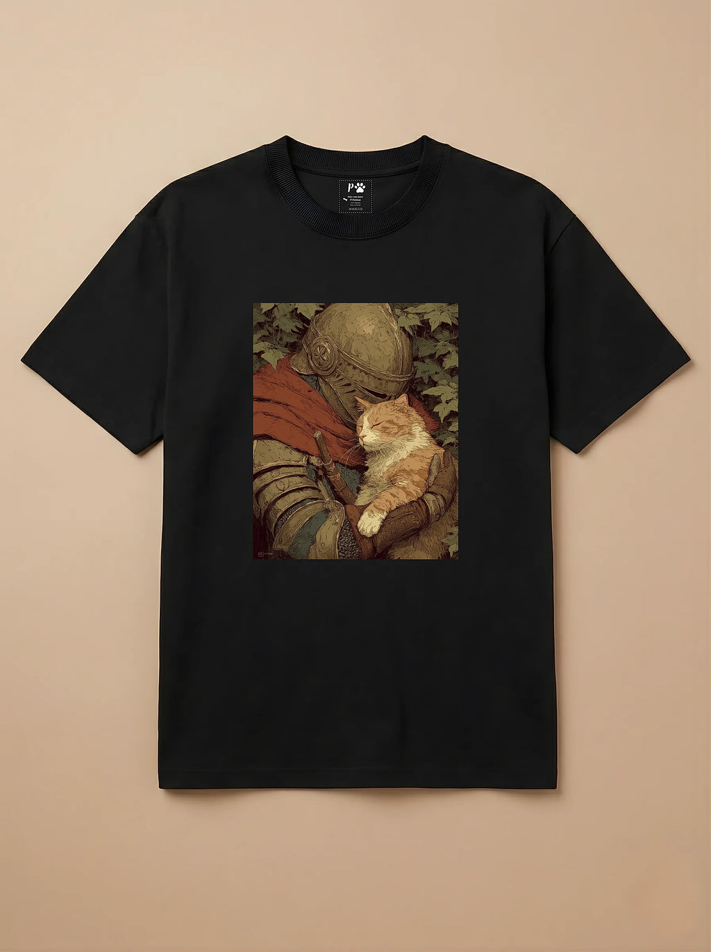 Camisa Cavaleiros - Gato Laranja