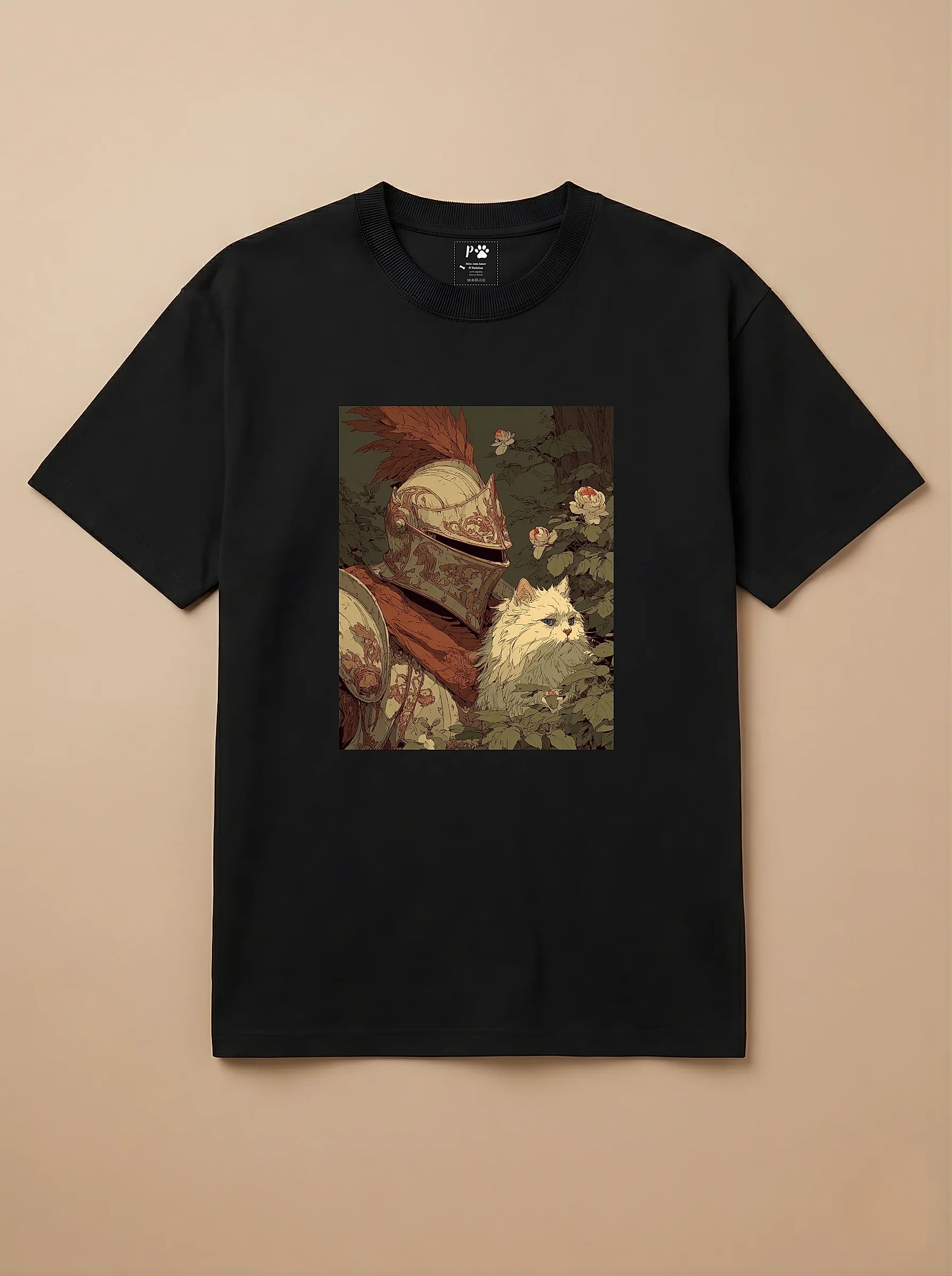 Camisa Cavaleiros - Gato Persa