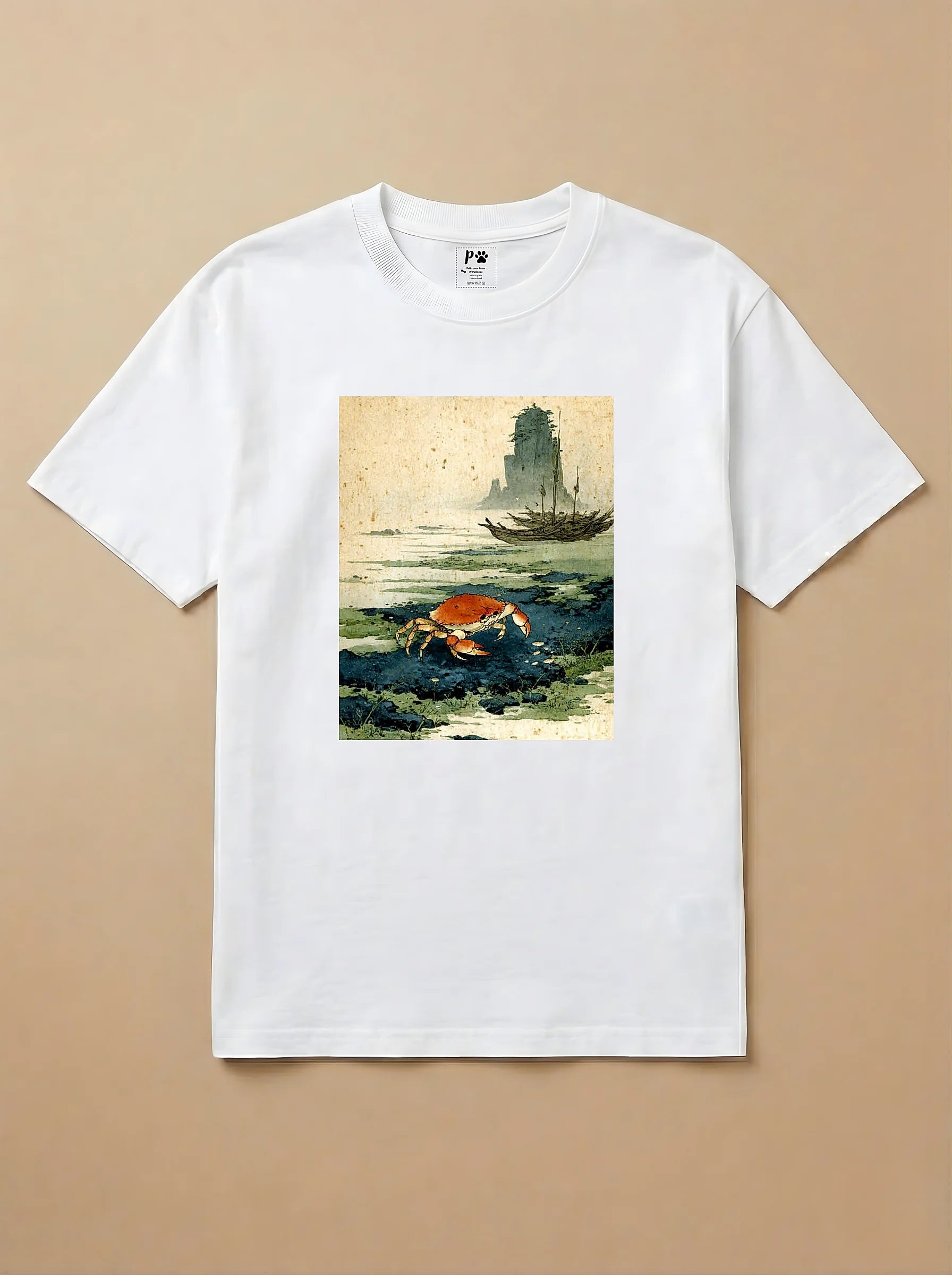 Camisa Arte Chinesa - Caranguejo