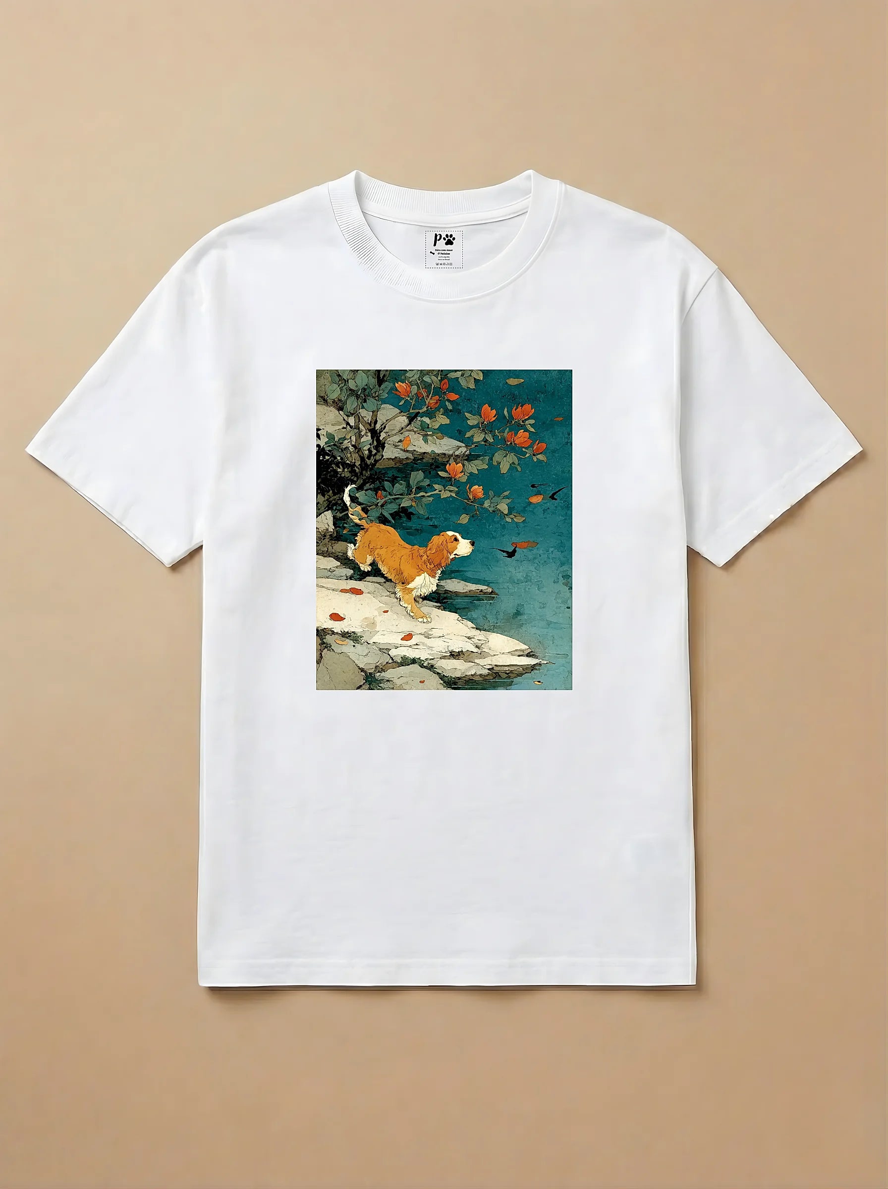 Camisa Arte Chinesa - Cocker Spaniel