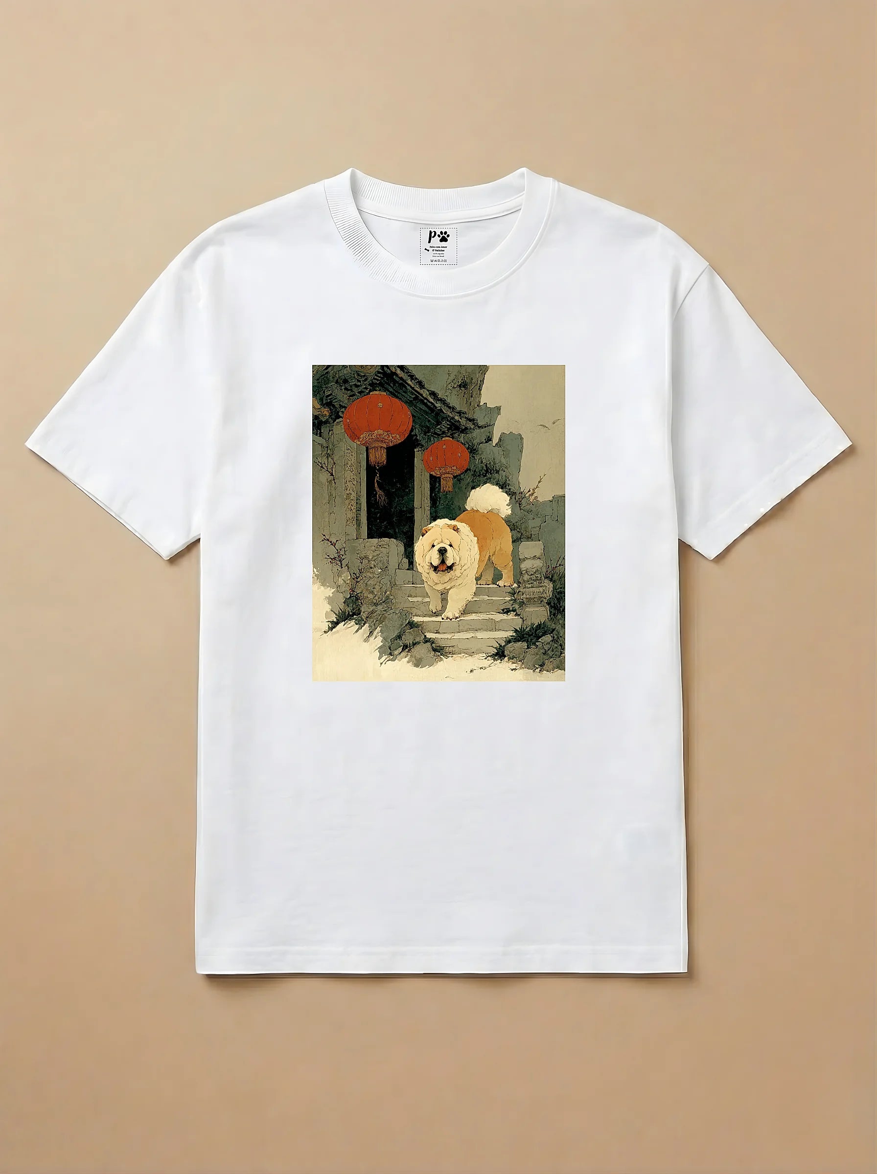 Camisa Arte Chinesa - Chow Chow