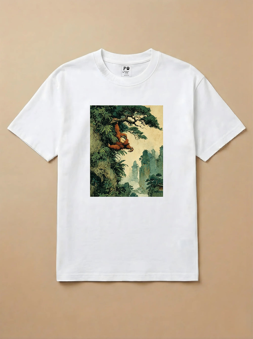 Camisa Arte Chinesa - Orangotango