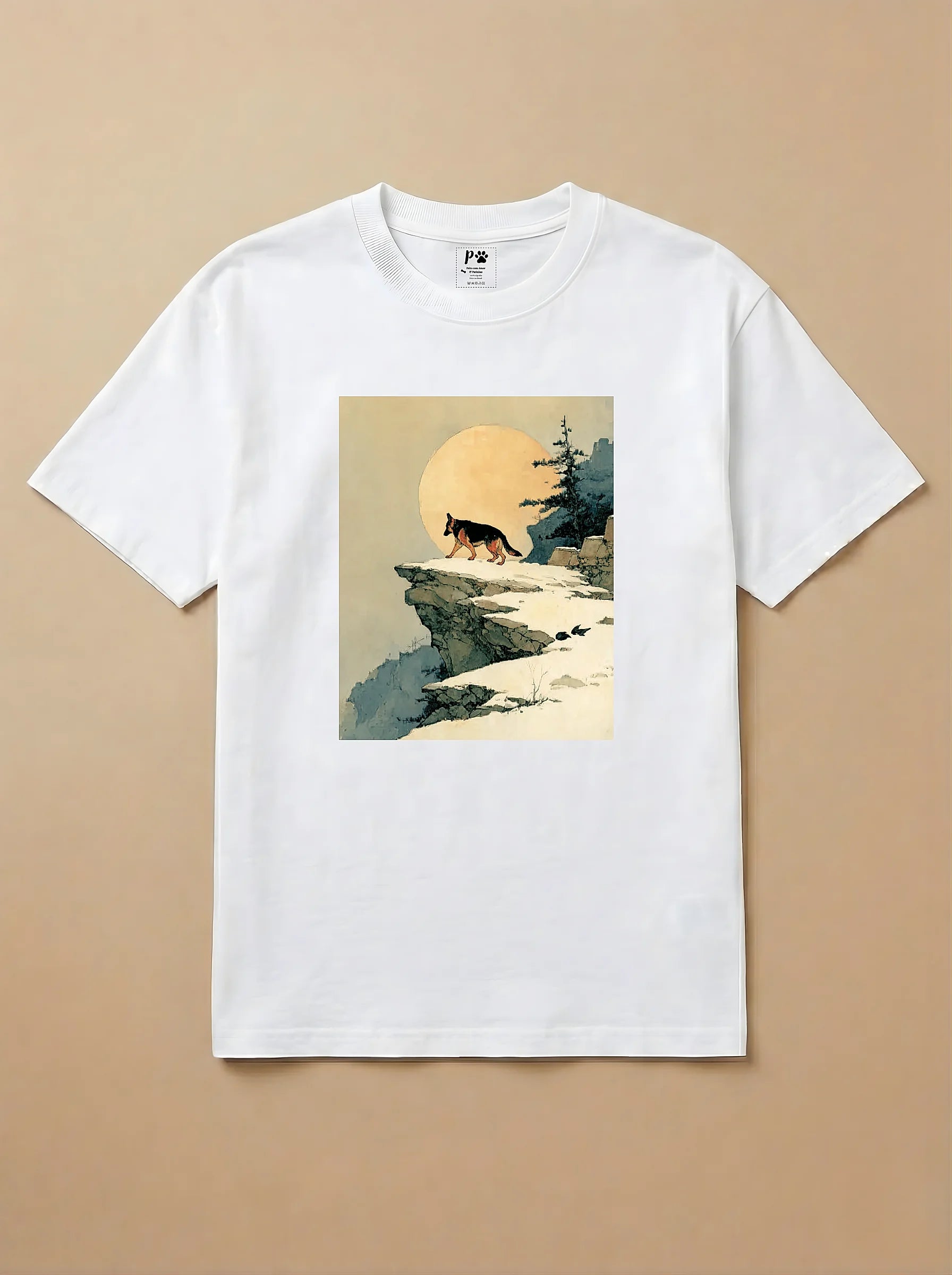 Camisa Arte Chinesa - Pastor Alemão
