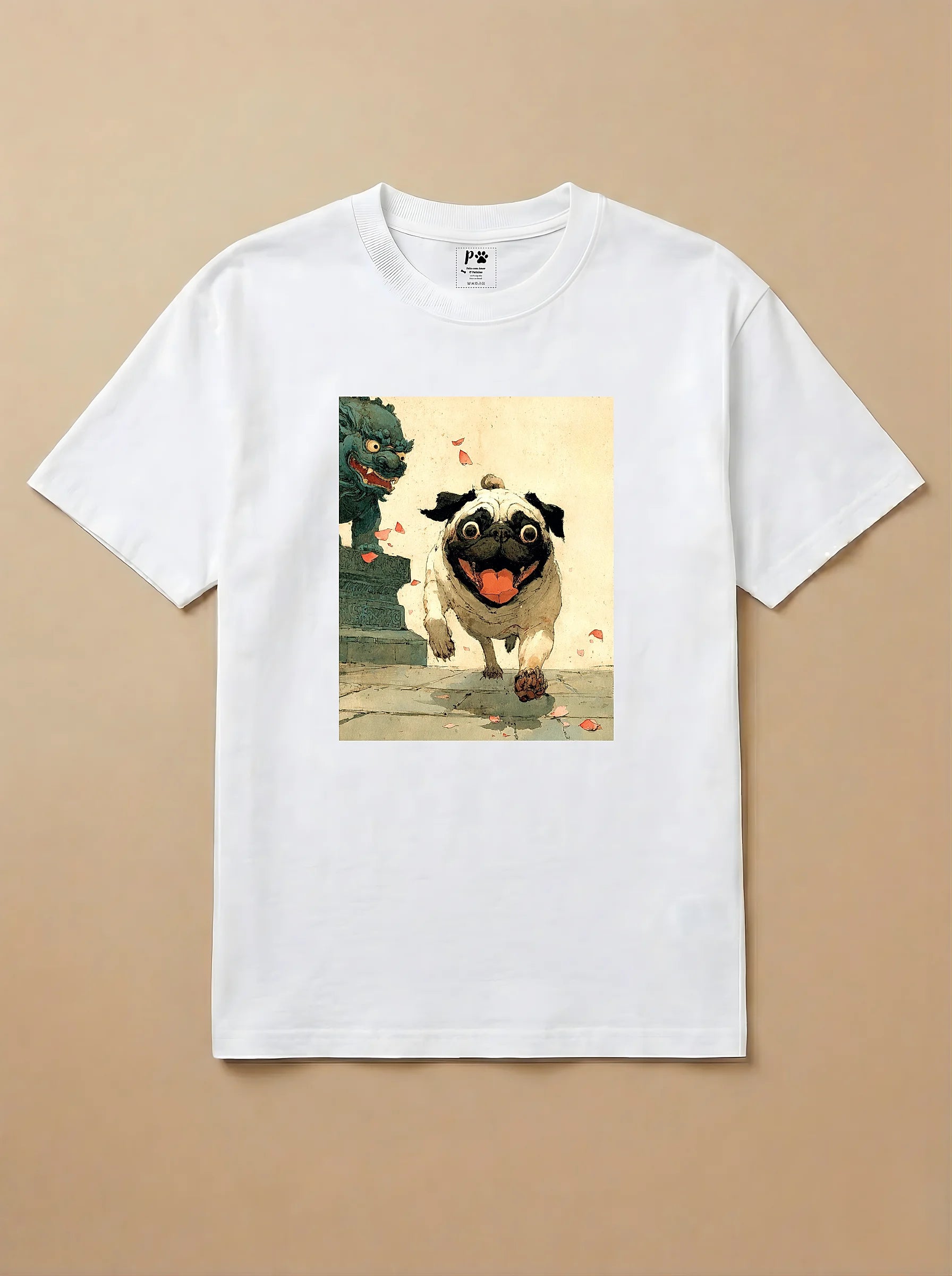 Camisa Arte Chinesa - Pug
