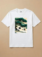 Camisa Arte Chinesa - Gato Siamês