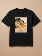 Camisa Arte Chinesa - Caramelo