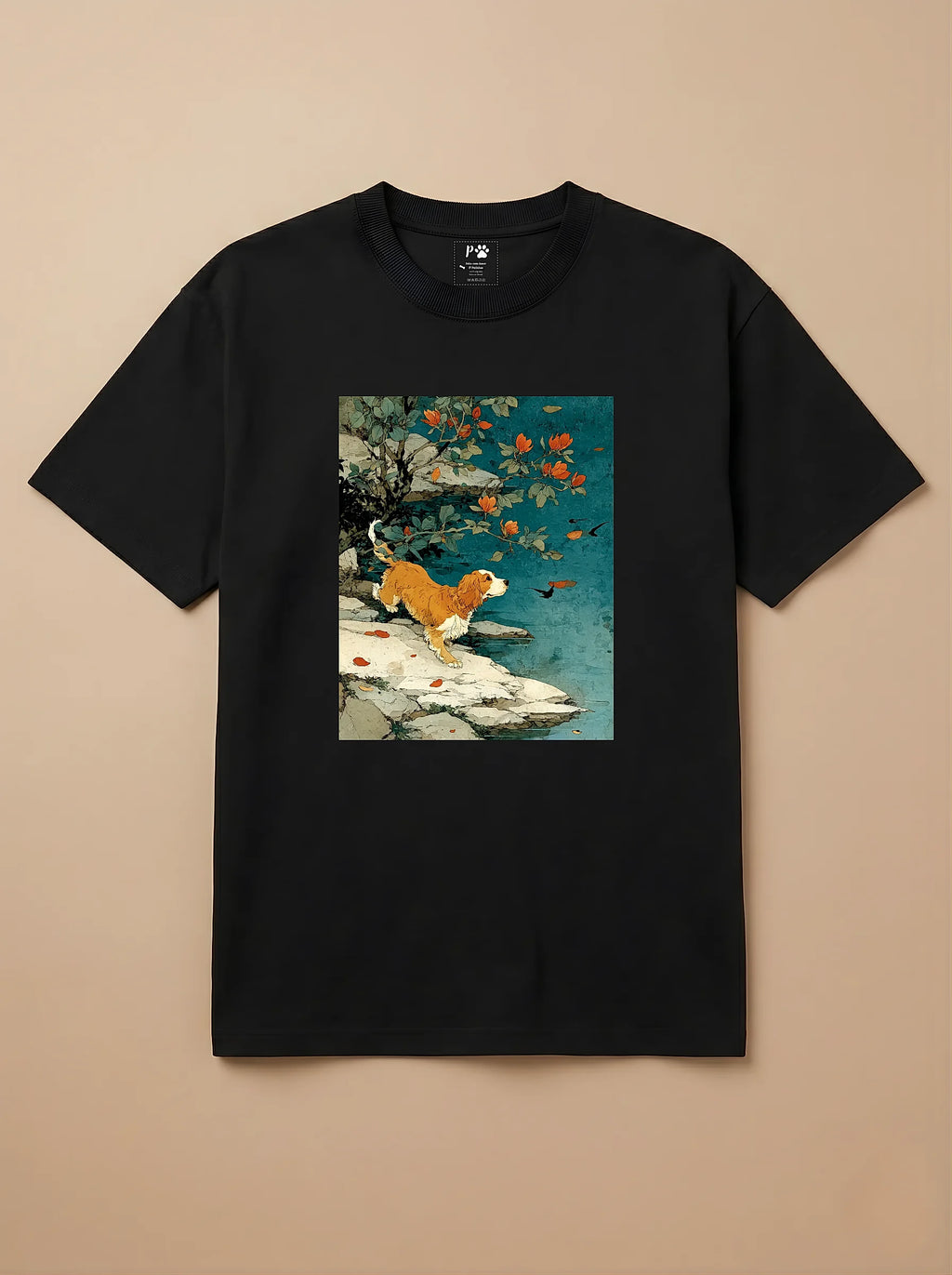 Camisa Arte Chinesa - Cocker Spaniel