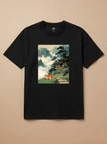 Camisa Arte Chinesa - Gato Laranja