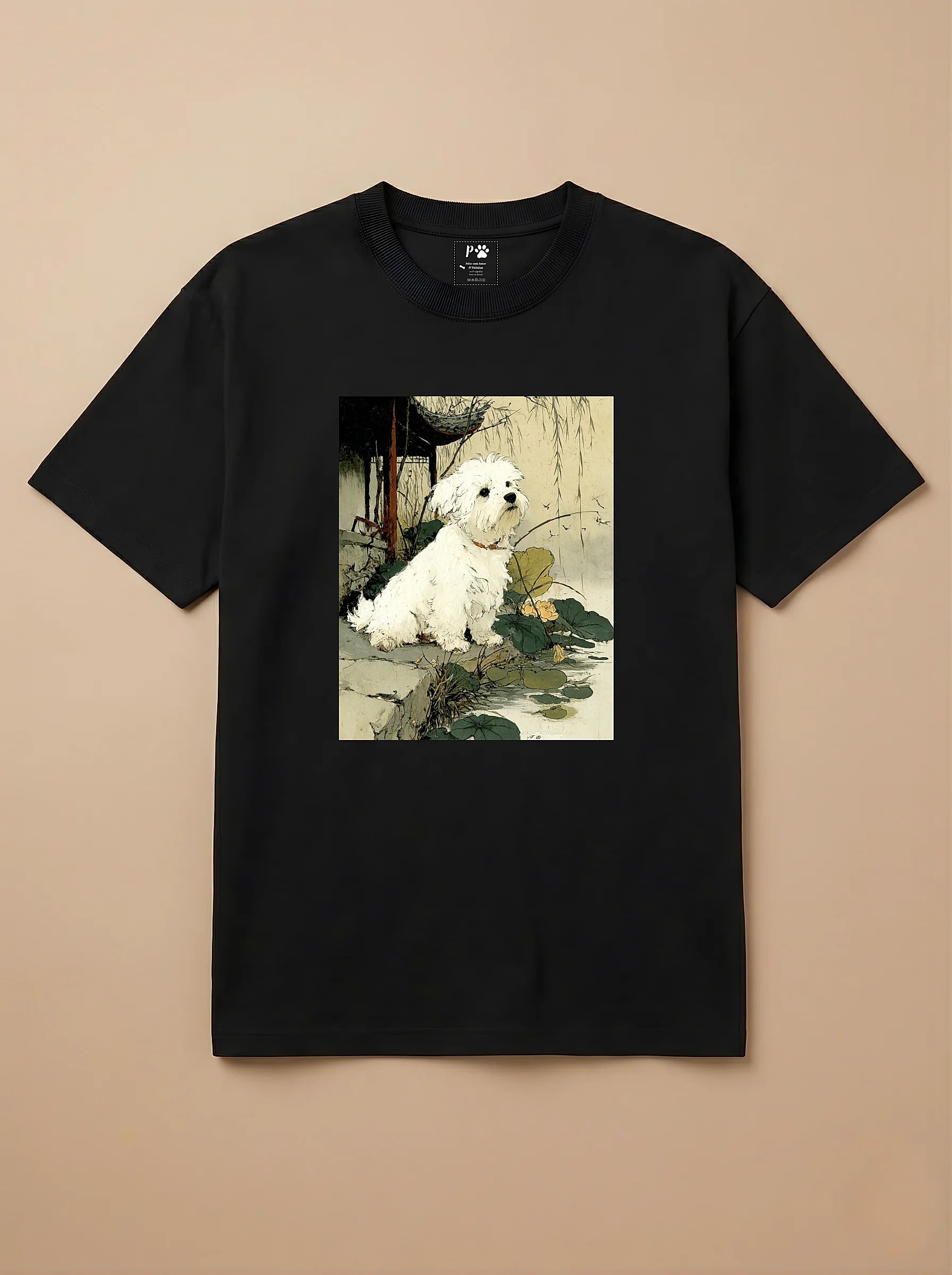 Camisa Arte Chinesa - Maltês
