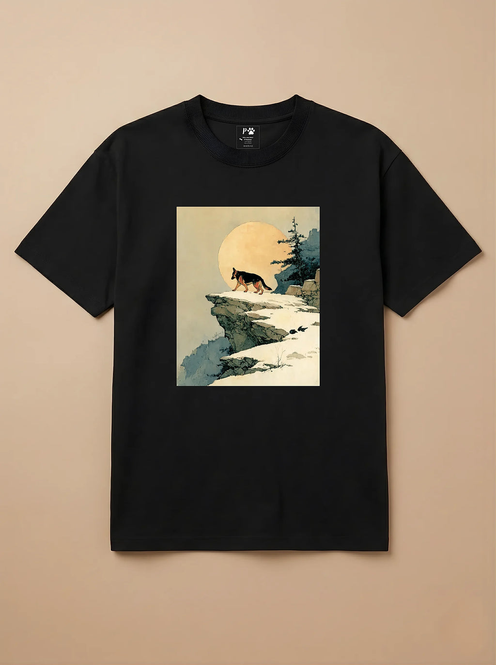 Camisa Arte Chinesa - Pastor Alemão