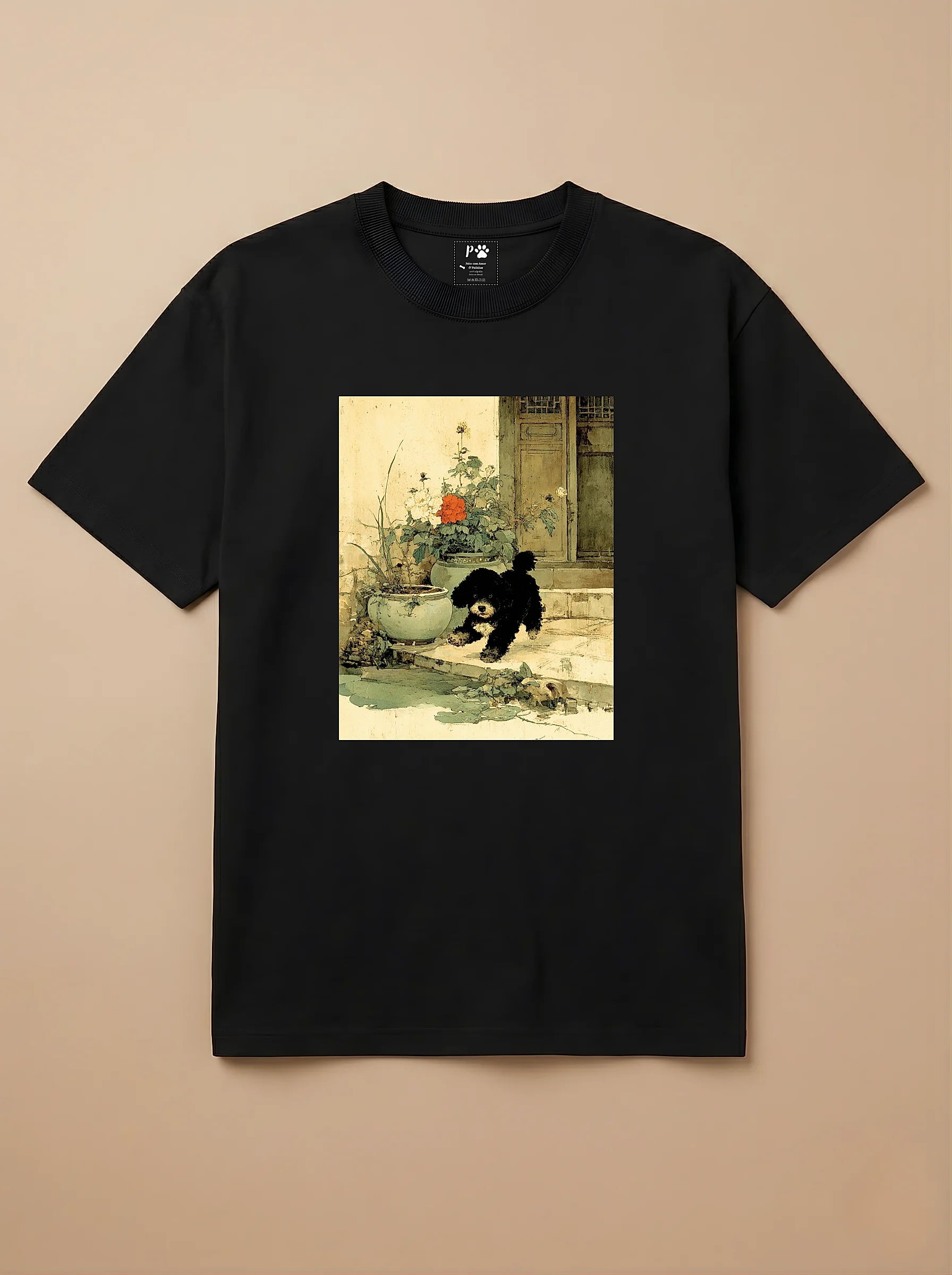 Camisa Arte Chinesa - Poodle