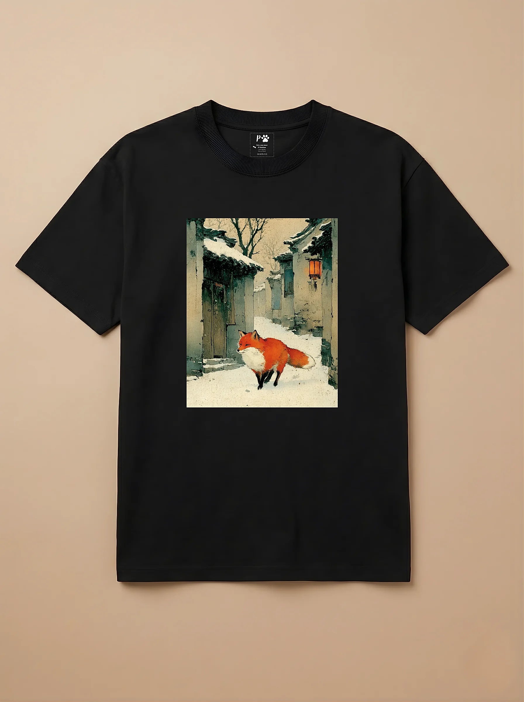 Camisa Arte Chinesa - Raposa