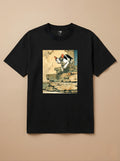 Camisa Arte Chinesa -  Gato Sphynx