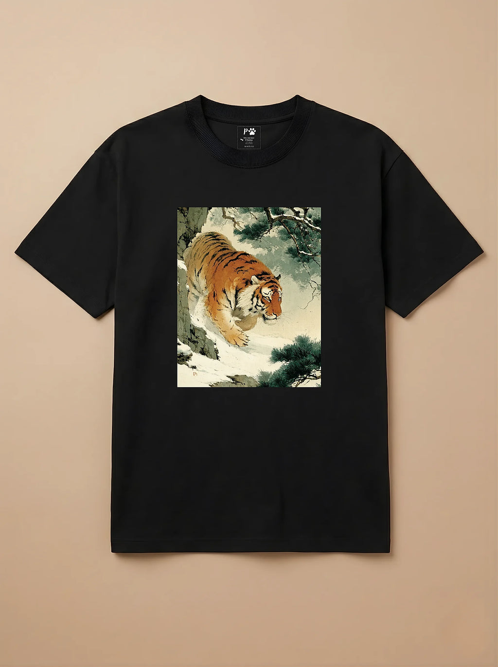 Camisa Arte Chinesa - Tigre