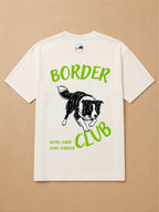 Camisa Oversized Clube dos Pets - Border Collie