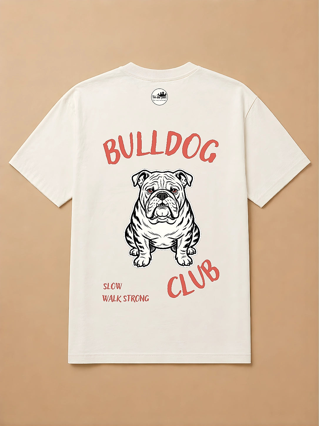 Camisa Oversized Clube dos Pets - Bulldog Inglês