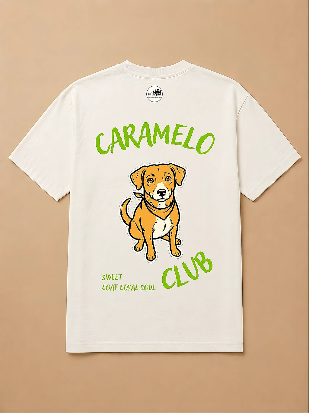 Camisa Oversized Clube dos Pets - Caramelo