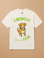 Camisa Oversized Clube dos Pets - Caramelo