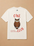 Camisa Oversized Clube dos Pets - Coruja
