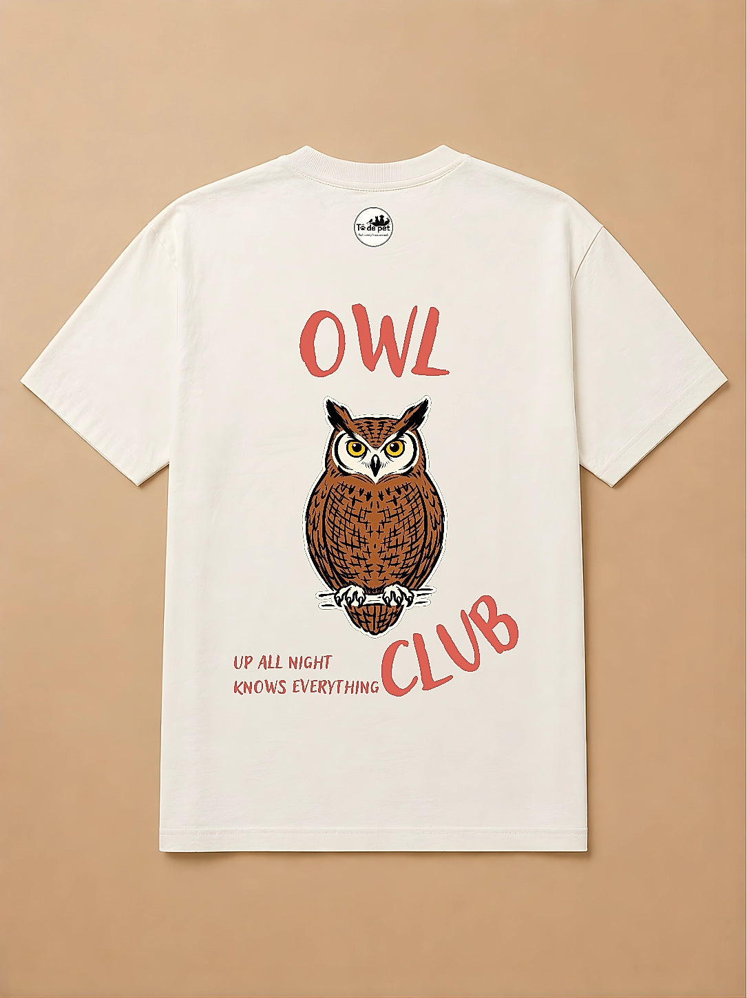 Camisa Oversized Clube dos Pets - Coruja